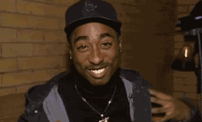 Hilarious Laughing Face Tupac Shakur Animated Gif Images GIFs Center